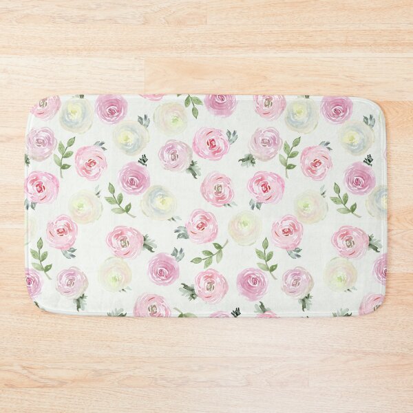 Item preview, Pink Flower Watercolor Pattern designed and sold by Daily Miracles.