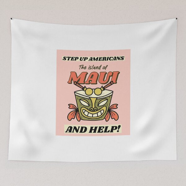 Item preview, MAUI: AMERICANS STEP UP! designed and sold by CoalCityChris.