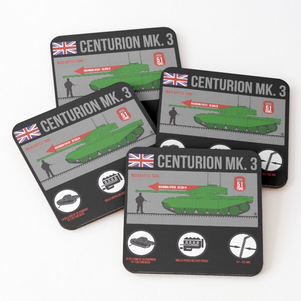 Item preview, Infographic of Centurion MK.3 british tank designed and sold by FAawRay.
