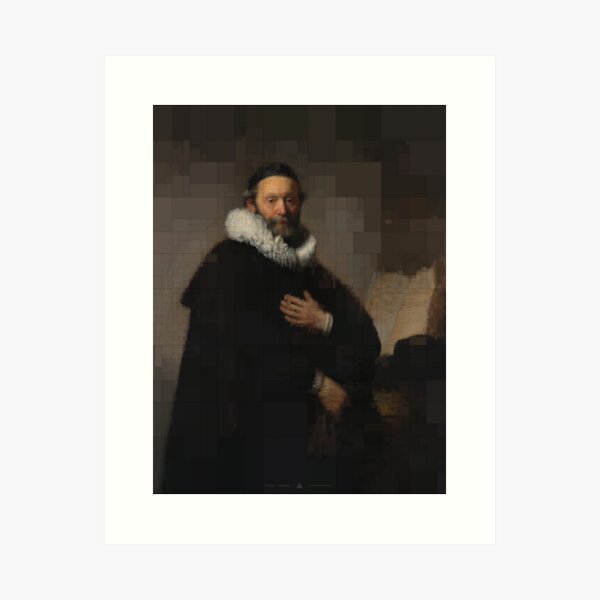 Portrait / Johannes / 011 Art Print