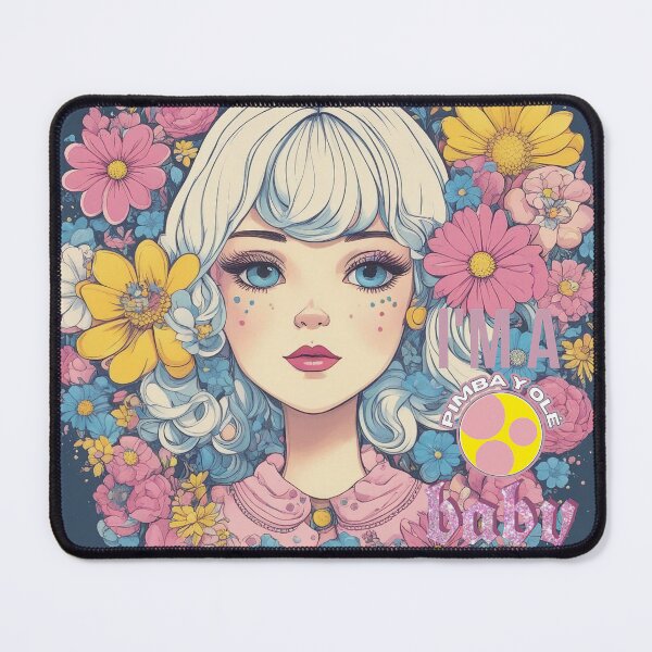 Item preview, I am a Pimba Y Olé baby, sweet girl & daisies designed and sold by Pimbayole.