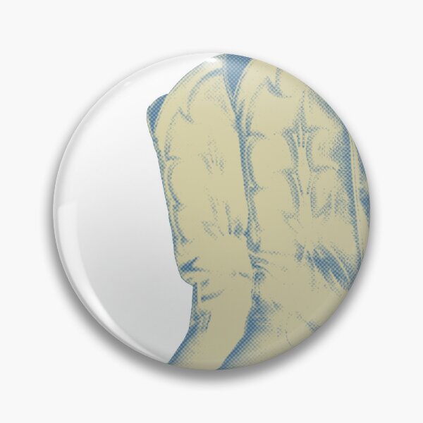 Item preview, Halftone Cowboy Boots Blue  designed and sold by katewins.