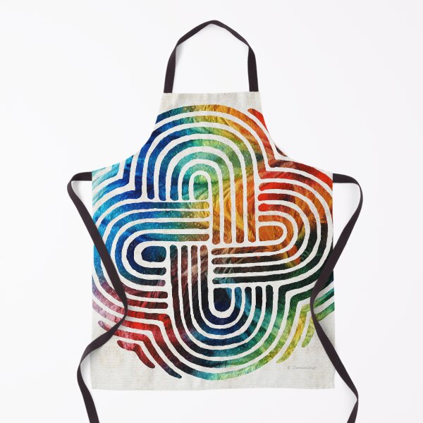 Item preview, Colorful Bright Colors Native American Pattern Art 5 designed and sold by Sharon Cummings Art.