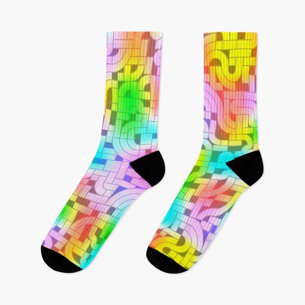 Item preview, Rainbow Tube Pattern designed and sold by Holly M Backus.