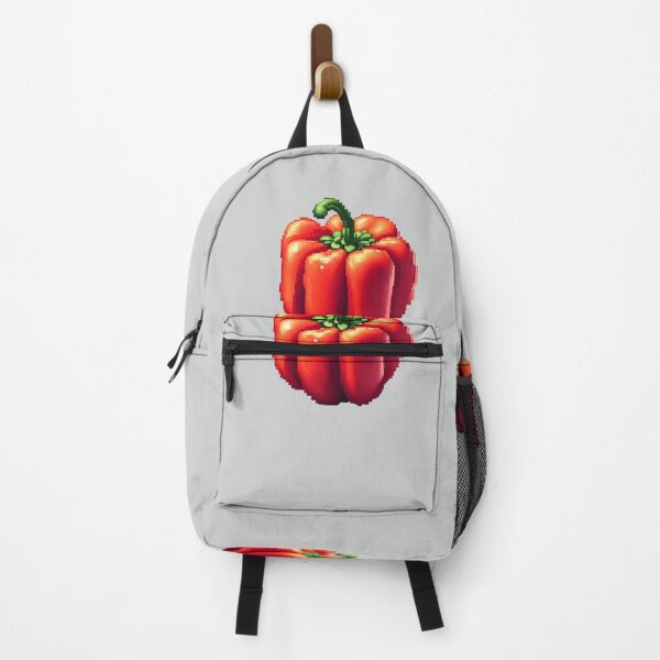 Item preview, Pixel Red Bell Pepper Design Print  designed and sold by randomtdesigns.