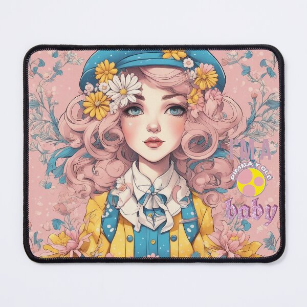 Item preview,  I am a Pimba Y Olé baby, sweet girl & daisies designed and sold by Pimbayole.