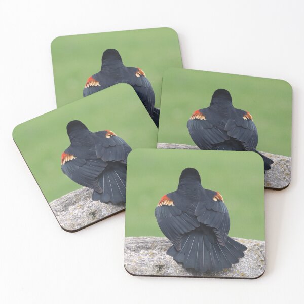 Item preview, An Elegant Red-Winged Blackbird designed and sold by Judy Geller.