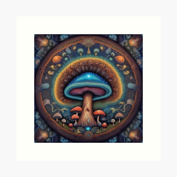 Evil Mushroom - 5D Diamond Painting 