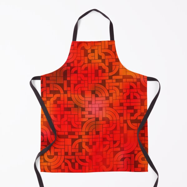 Item preview, Red Tube Pattern designed and sold by Holly M Backus.