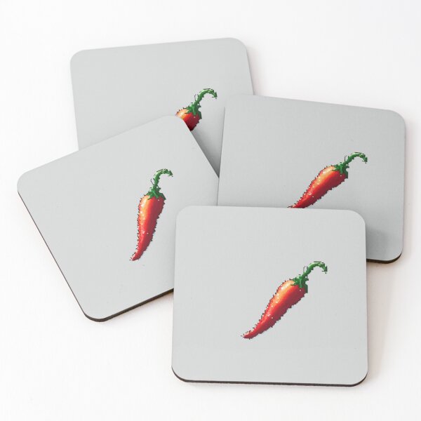 Item preview, Pixel Chili Pepper Design Print  designed and sold by randomtdesigns.