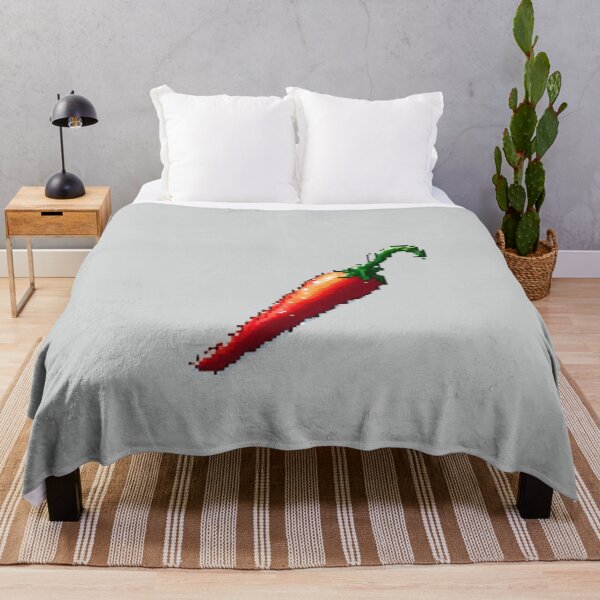 Item preview, Pixel Chili Pepper Design Print  designed and sold by randomtdesigns.
