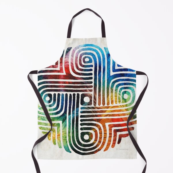 Item preview, Colorful Bright Colors Native American Pattern Art 6 designed and sold by Sharon Cummings Art.