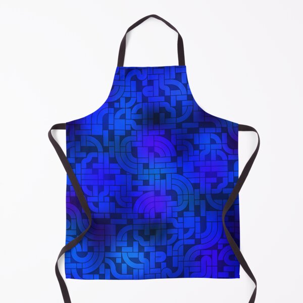 Item preview, Blue Tube Pattern designed and sold by Holly M Backus.