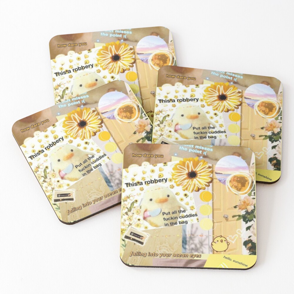Item preview, Coasters (Set of 4) designed and sold by Riley-Racoon.