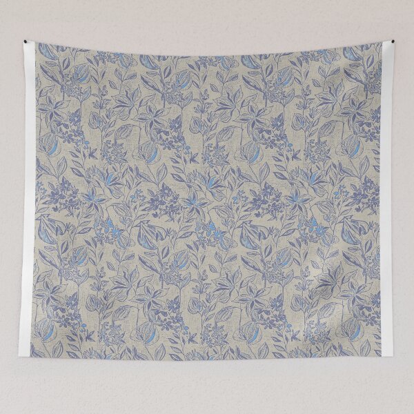 Item preview, Floral interior soft color designed and sold by Alessandro Remo Mazzoni Remotextiles.