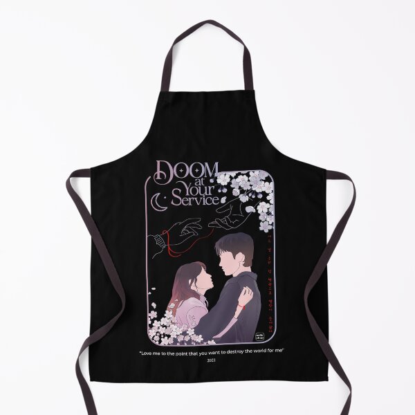 Item preview, Doom at Your Service (black background) designed and sold by nelkrshop.