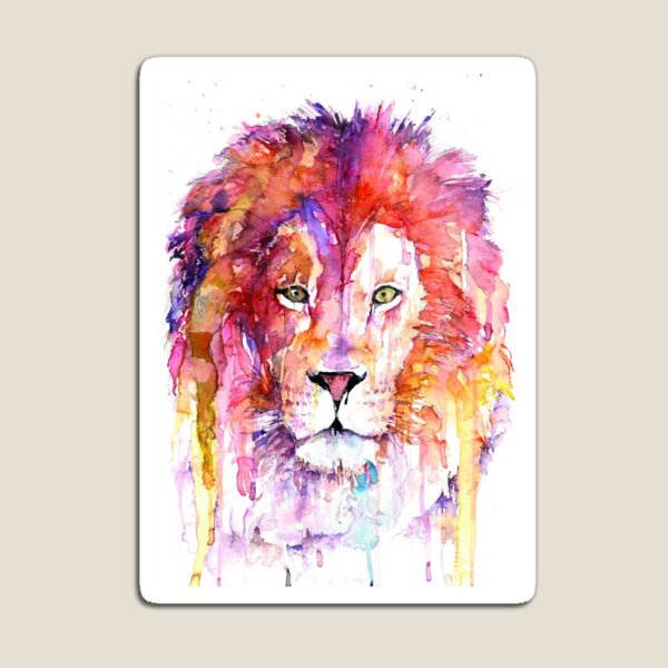 Item preview, Colourful Lion Design designed and sold by Sbooth9.