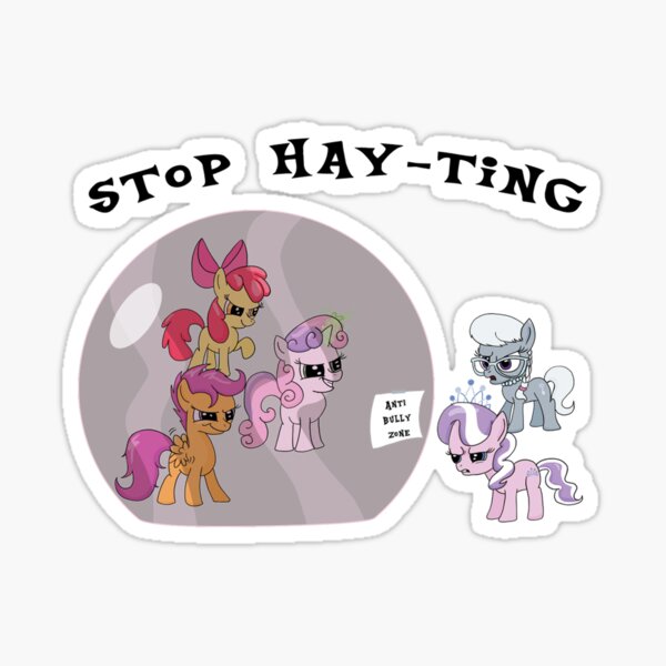 CMC Says Stop Hayting! Sticker