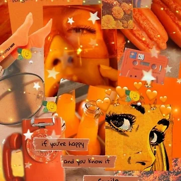 Artwork thumbnail, Orange Summer by Riley-Racoon