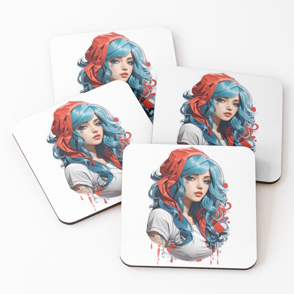 Item preview, Coasters (Set of 4) designed and sold by RabbitPrints.
