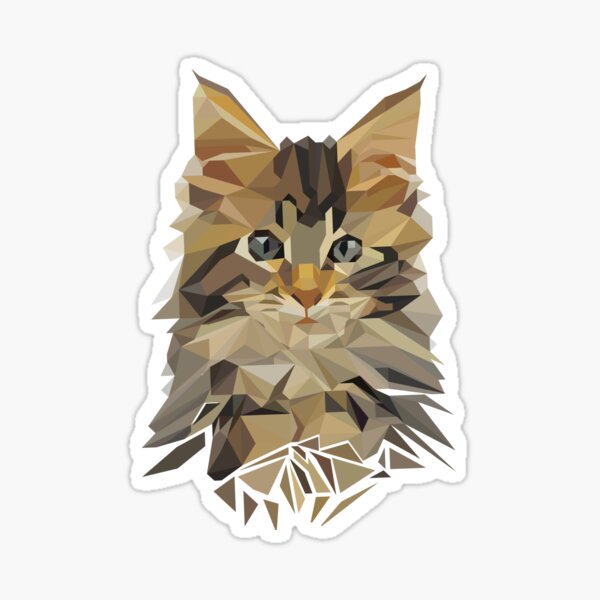 Item preview, Maine coon Kitten Love designed and sold by bluedutchie.