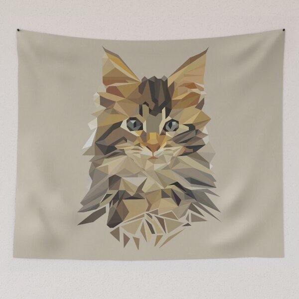 Item preview, Maine coon Kitten Love designed and sold by bluedutchie.