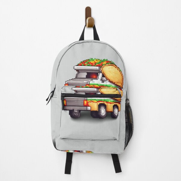 Item preview, Pixel Taco Truck Design Print designed and sold by randomtdesigns.