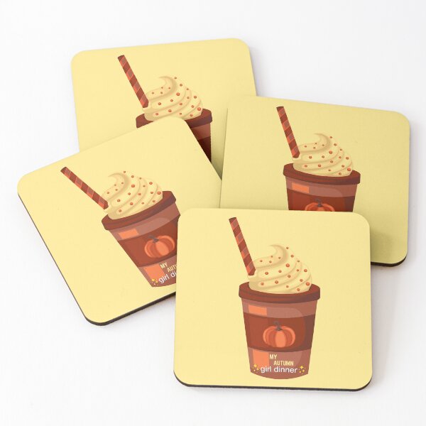 Item preview, My autumn girl dinner is: pumpkin spice latte - dont judge it designed and sold by EmeraldeaArt.