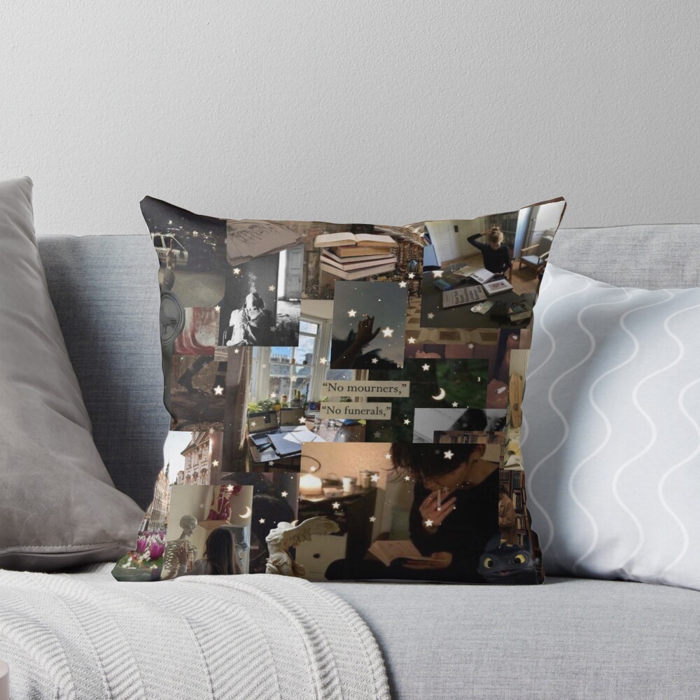 Item preview, Throw Pillow designed and sold by Riley-Racoon.