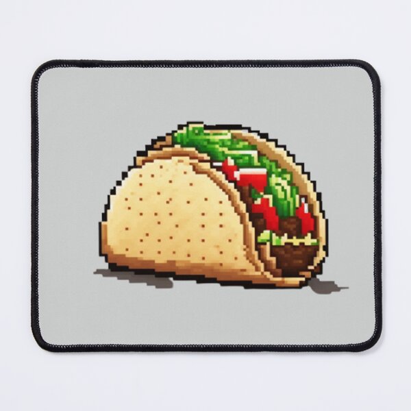 Item preview, Pixel Taco Design Print  designed and sold by randomtdesigns.
