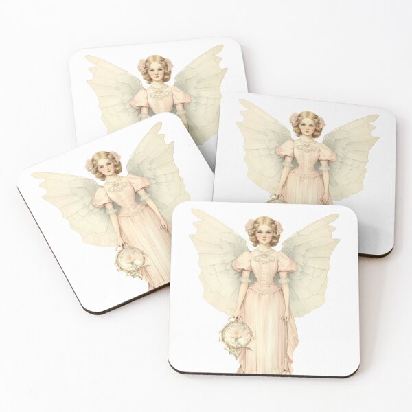 Item preview, Victorian Angel Paper Doll designed and sold by DelynCreates.