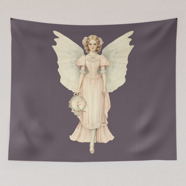 Item preview, Victorian Angel Paper Doll designed and sold by DelynCreates.