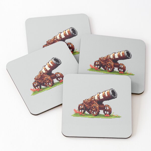 Item preview, Pixel Cannon Design Print  designed and sold by randomtdesigns.