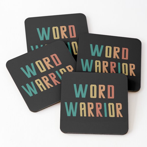 Item preview, Funny Word Warrior Word Game Design designed and sold by Nature's Fancy.