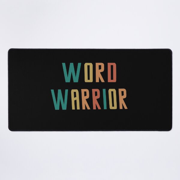 Item preview, Funny Word Warrior Word Game Design designed and sold by Nature's Fancy.