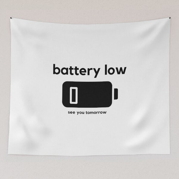 Item preview, Battery Low designed and sold by 300Spikes.