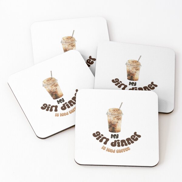 Item preview, la cena de mi niña es: café helado - no lo juzgues designed and sold by EmeraldeaArt.