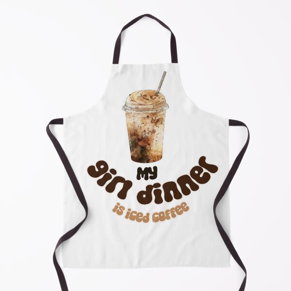 Item preview, my girl dinner is: iced coffee - dont judge it designed and sold by EmeraldeaArt.