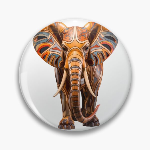 Item preview, Exotic Wood Carved Elephant Art - Gift Idea For Elephant Lovers designed and sold by AlanPhotoArt.