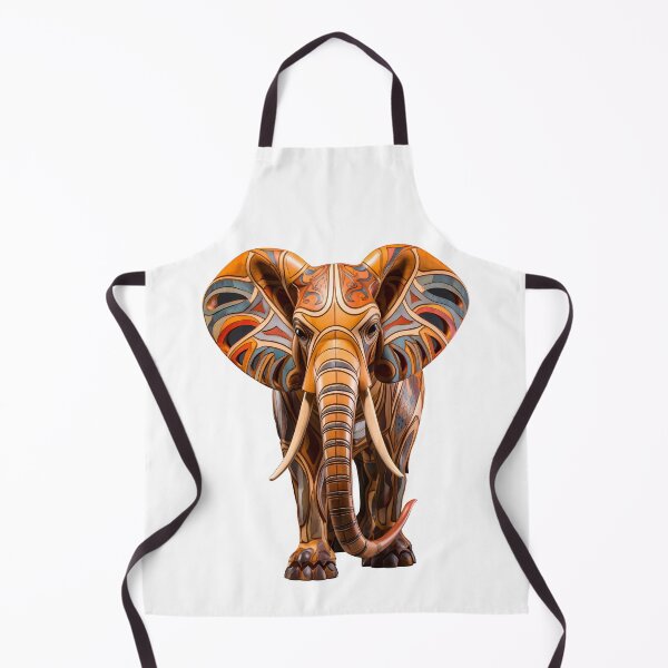 Item preview, Exotic Wood Carved Elephant Art - Gift Idea For Elephant Lovers designed and sold by AlanPhotoArt.
