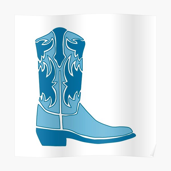 Cowboy's Boot Poster for Sale by ec0naway