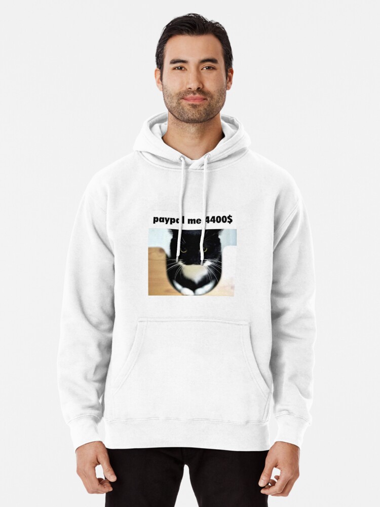 Cat store pullover hoodie