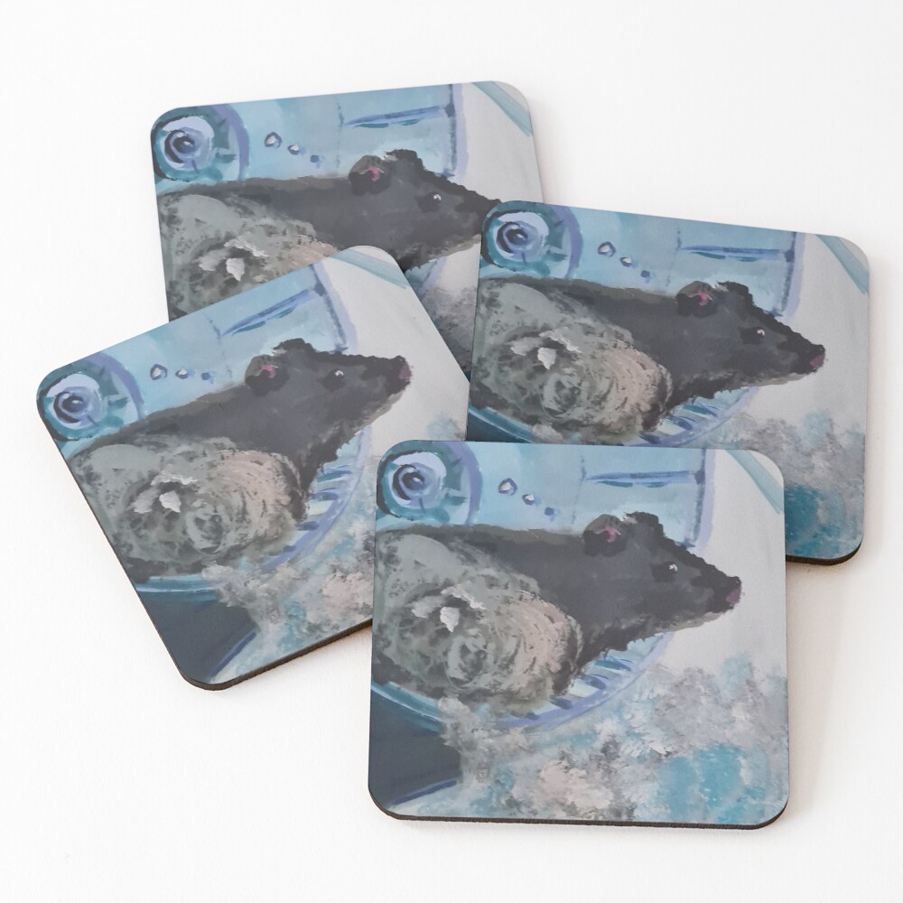Item preview, Coasters (Set of 4) designed and sold by Riley-Racoon.