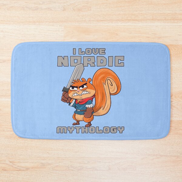 Item preview, Viking squirrel warrior : I love Squirrels and rpg games designed and sold by ImaginarStore.