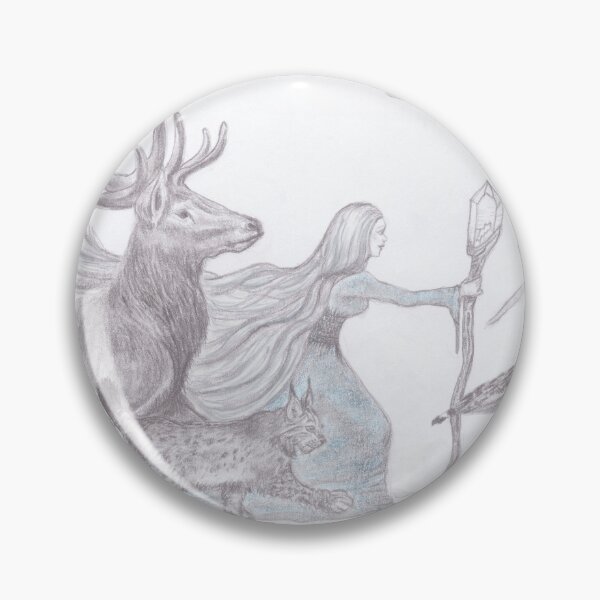 Item preview, Cailleach, Scottish Goddess of Winter designed and sold by PixlPixi.