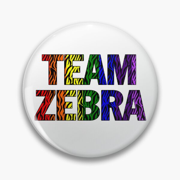 Artikelvorschau, Team Zebra Pride entworfen und verkauft von fearcity.