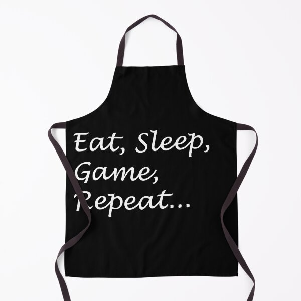 Item preview, Eat Sleep Game Repeat designed and sold by Carbon-Beaver.