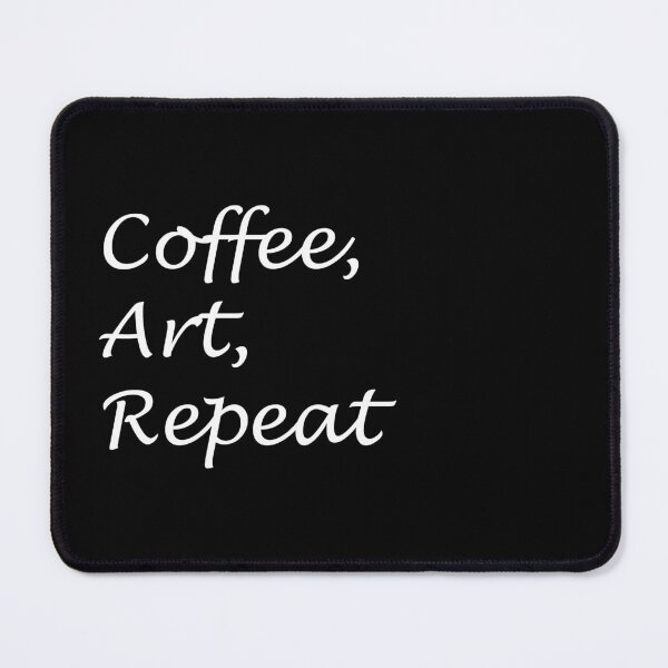 Item preview, Coffee Art Repeat designed and sold by Carbon-Beaver.