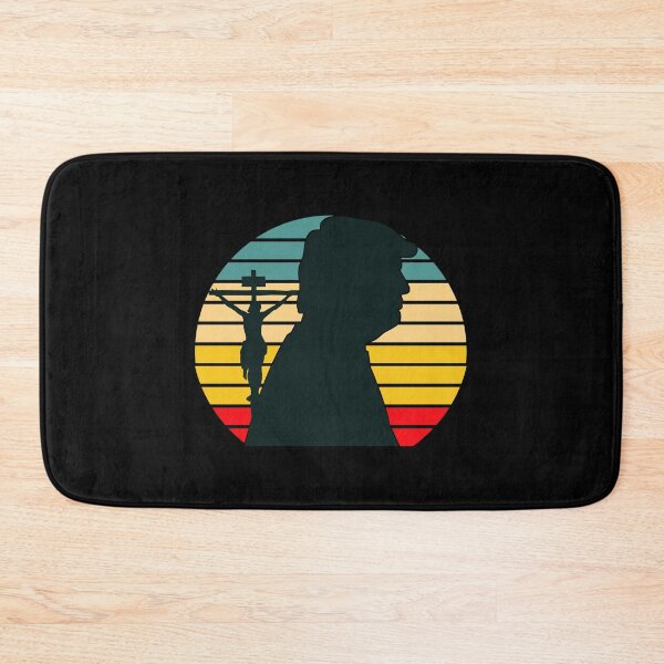 Item preview, Donald Trump silhouette retro design with cross designed and sold by CathiSchmitt.
