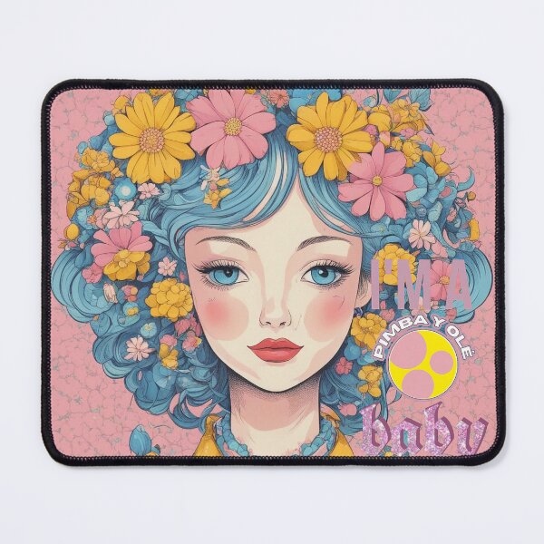 Item preview, I am a Pimba Y Olé baby, sweet girl & daisies designed and sold by Pimbayole.